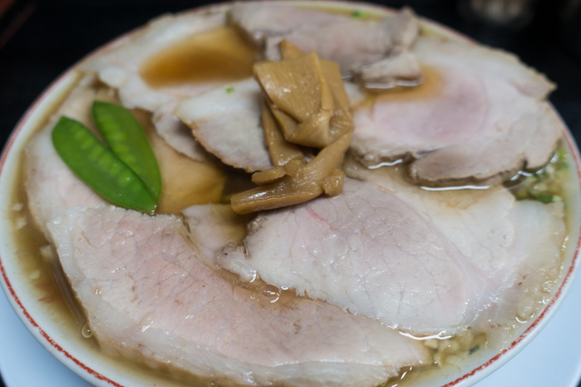 チャーシューもも肉そば(並)/みずさわ屋